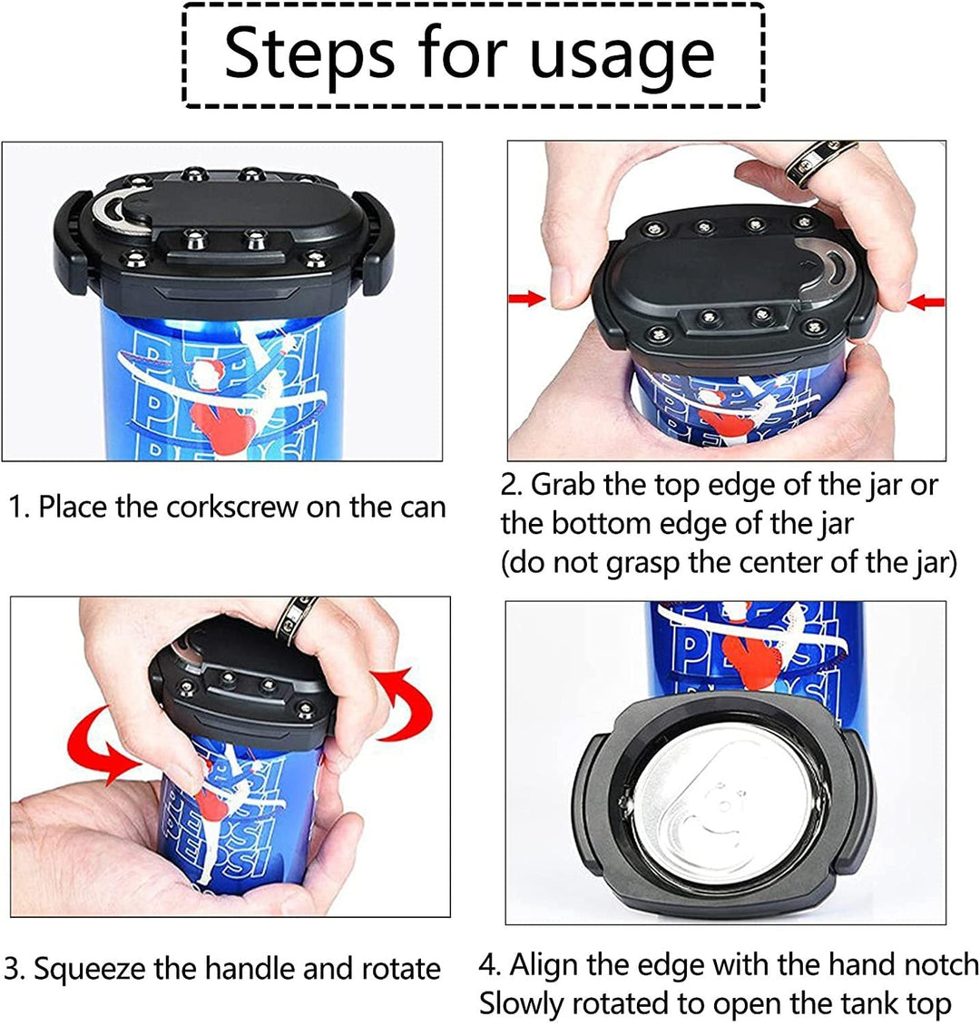 BowLift | 2in1 Multifunctional Easy Bottle Can Opener