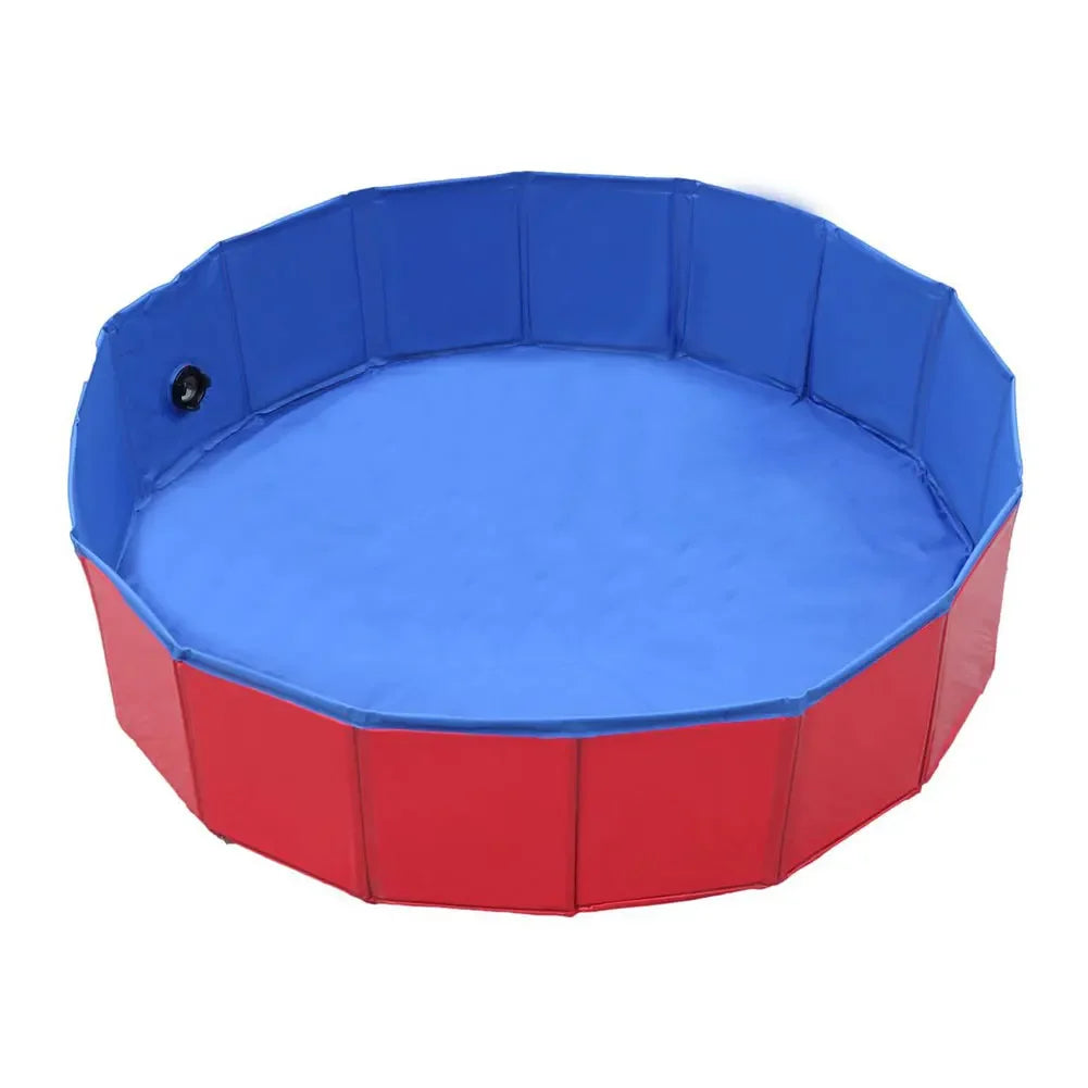 Foldable PVC Dog Pool with Drainage Valve Bowlift