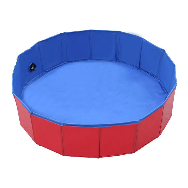 Foldable PVC Dog Pool with Drainage Valve Bowlift