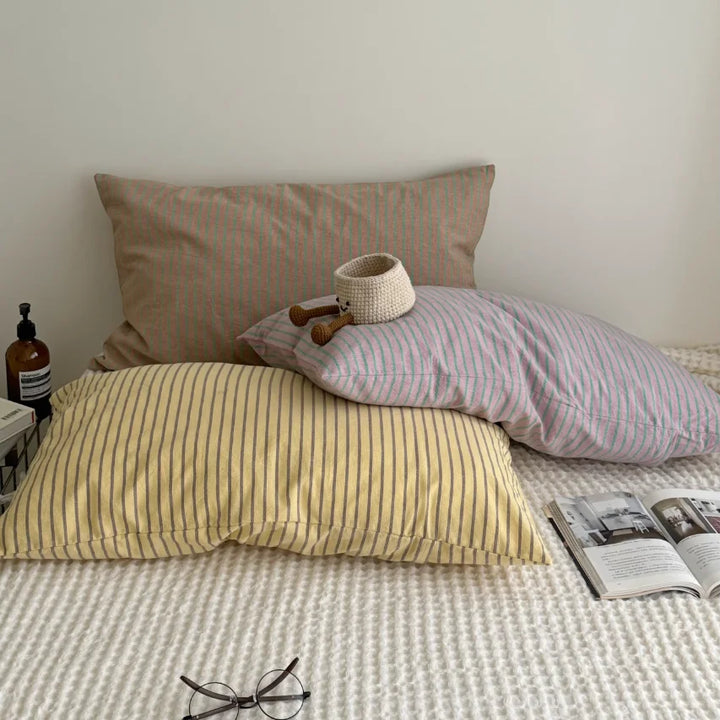 Modern Simple Striped Pillowcase | Bowlift