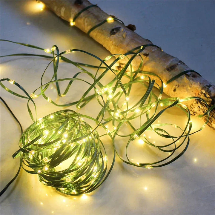 BowLift | VerdeLicht Waterproof LED Garland – Outdoor Lighting for Garden and Terrace