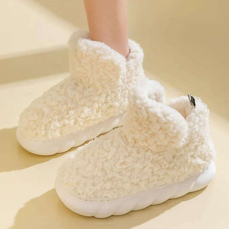 Warm and Cozy Women's Slippers for Autumn and Winter – Non-Slip, Comfortable Slippers for Home and Leisure | Bowlift