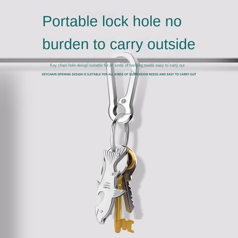 Sharp Shark Multifunctional Toothpick Knife Keychain | Bowlift
