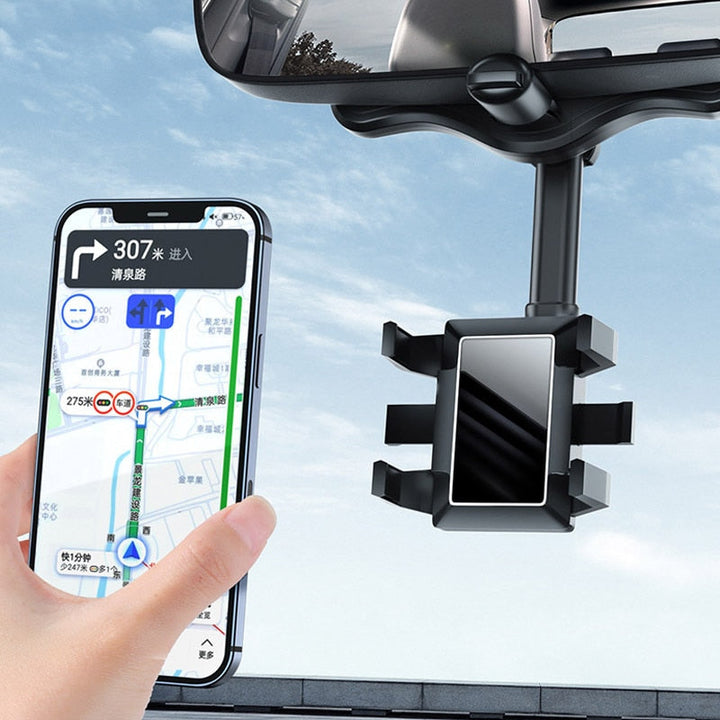 BowLift | Rotating Rearview Mirror Phone Holder