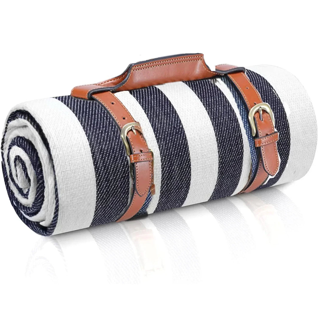 BowLift | Terraloom Picnic Blanket | Waterproof & Sand Resistant | For 8 People | Foldable & Portable