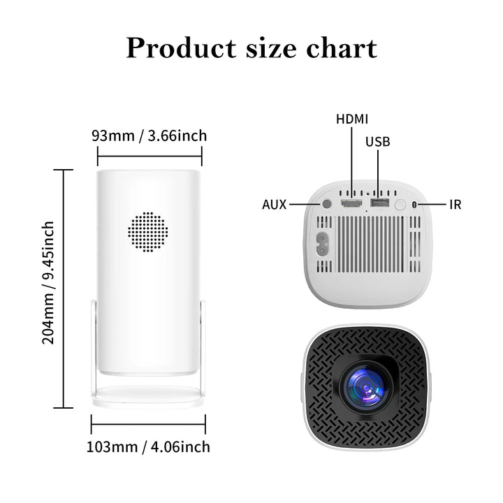BowLift | Smart Mini Android 4K Support Home Cinema Projector