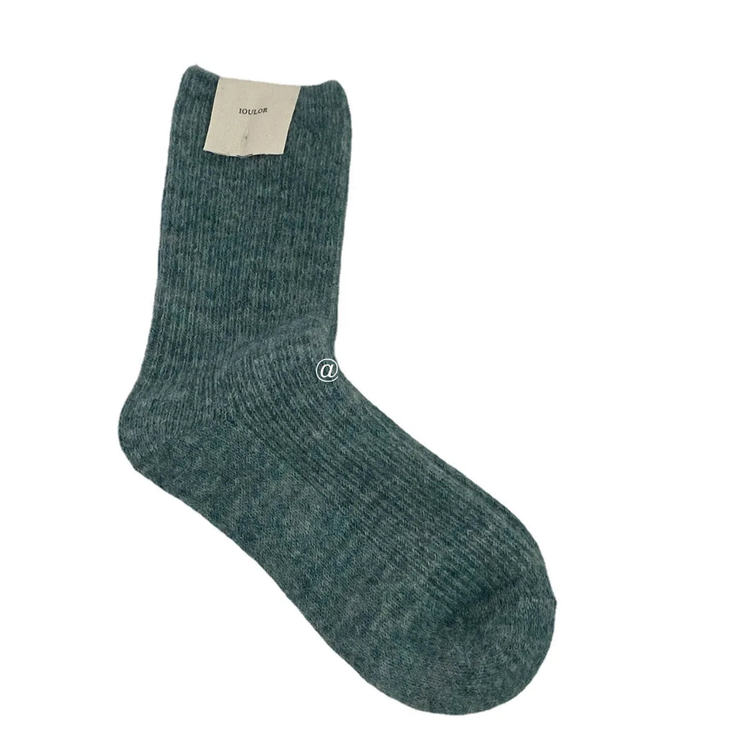BowLift | CozyWarmth | Women's Thermal Socks | 9% Wool & Cashmere | Extra Thick & Soft | Japanese Knitting Style