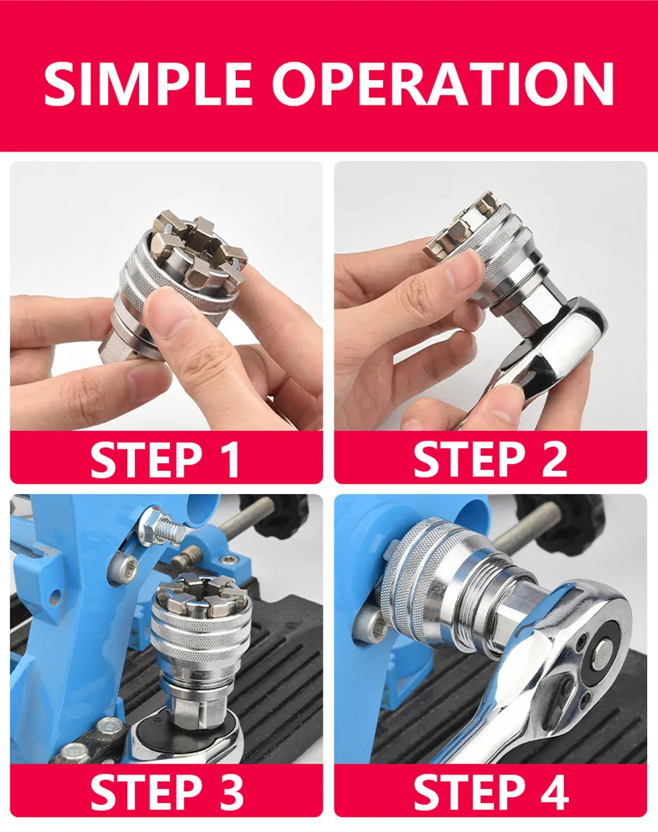 BowLift | Universal Ratchet Wrench Head Repair Tool