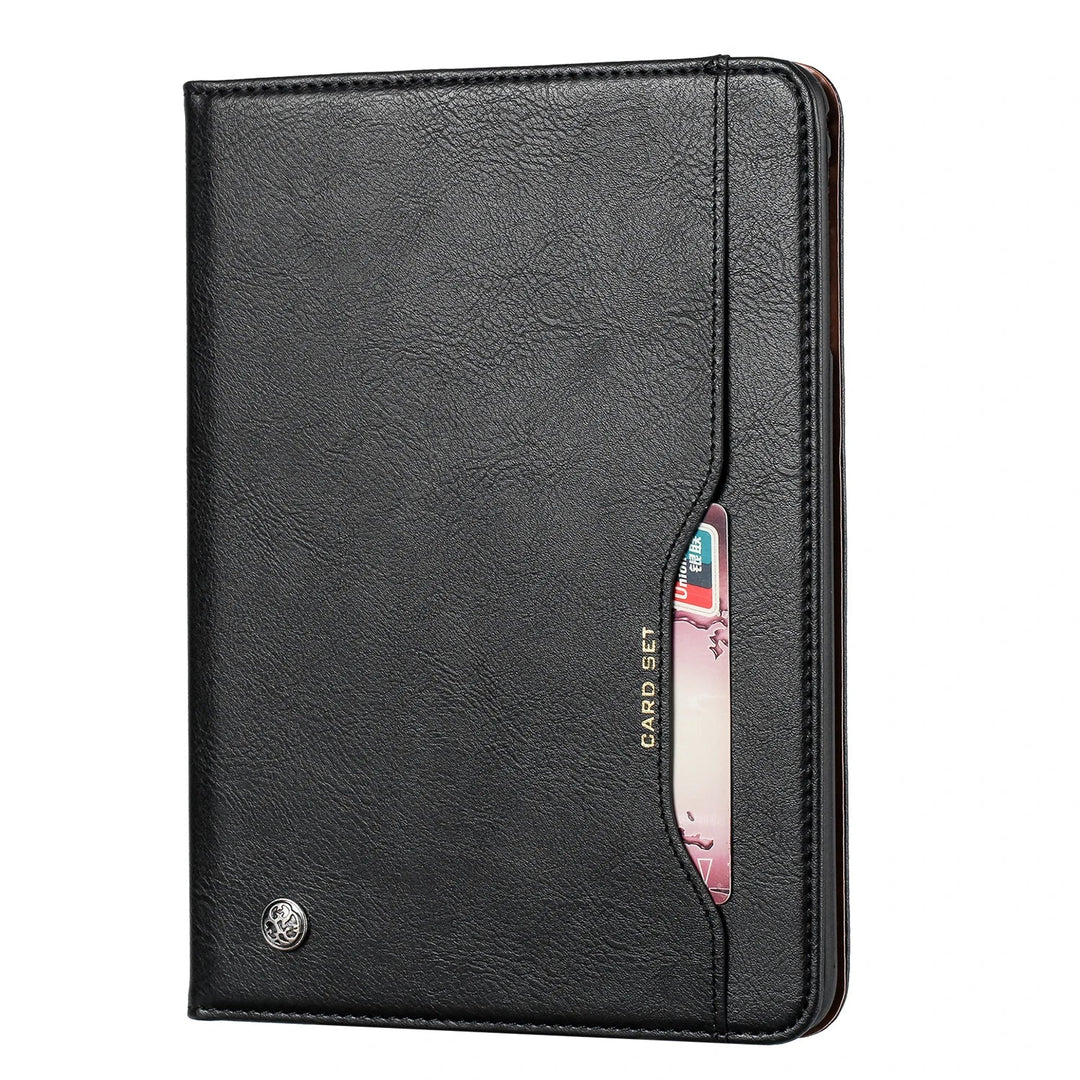 BowLift | Leather Flip Case for iPad 9.7 (2017-2018), 10.2 (7th/8th Gen), Air 2/3/4, Pro 9.7/10.5/11 - Waterproof, Shockproof, Business Tablet Case