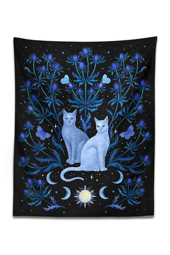 Cat Wall Tapestry | Bowlift