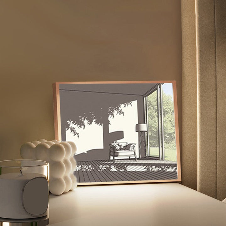 BowLift | 2D Painting Art Lumina Creative LED Lamp