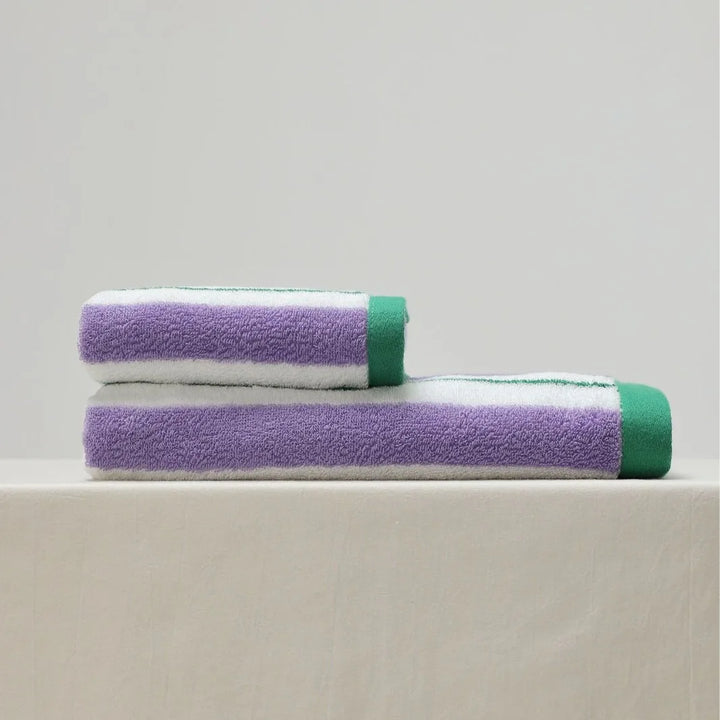 Colorful Stripe Cotton Towels | Bowlift