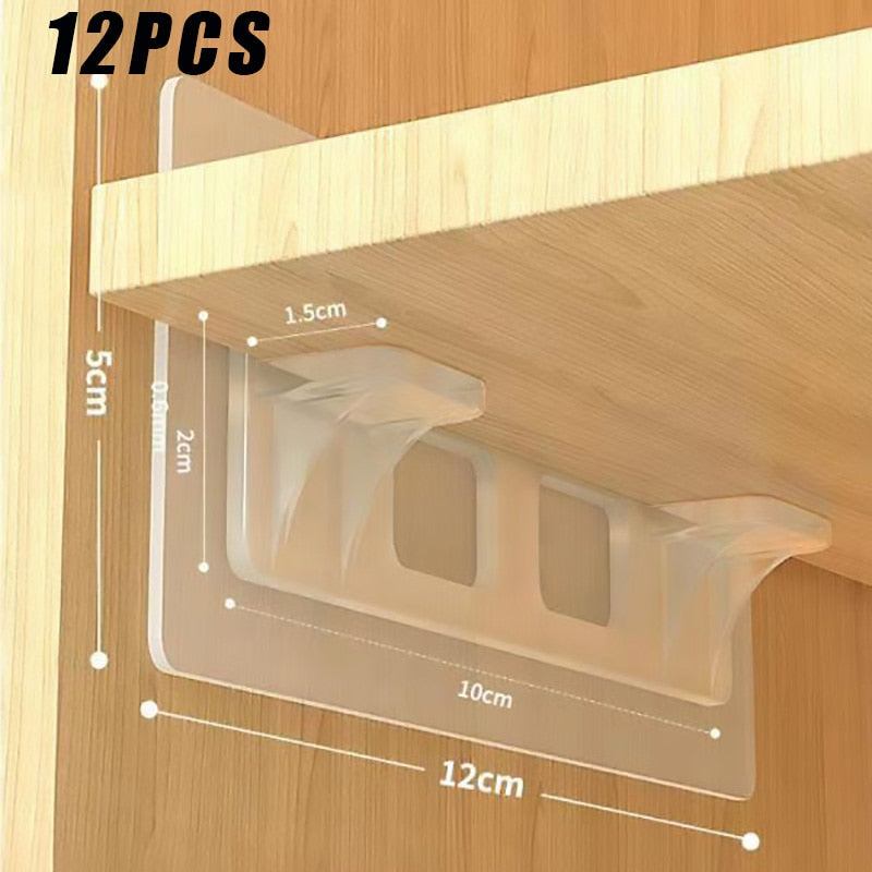 Self-Adhesive Closet Wizard Shelf Support Bracket | Bowlift
