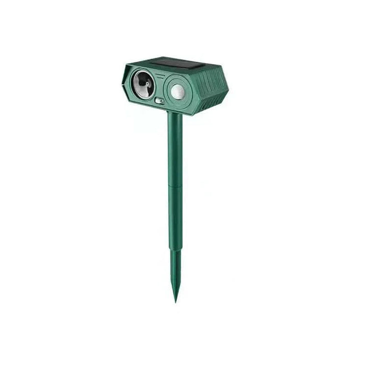 BowLift | ULTRAGUARD ANIMAL REPELLER – Ultrasonic Animal Repeller with LED Light – Weatherproof & Battery Operated for Garden & Outdoor Use
