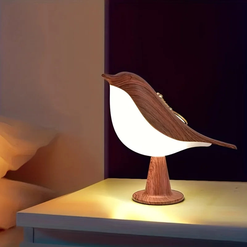 BowLift | Playful Bird Night Lamp – Touch Control & Adjustable Light Colors