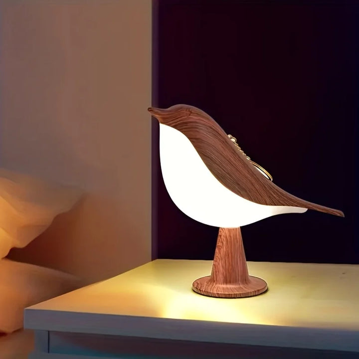 BowLift | Playful Bird Night Lamp – Touch Control & Adjustable Light Colors