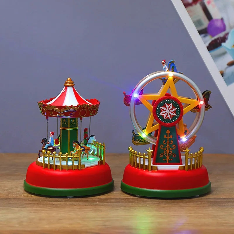 BowLift | MerrySpin - Illuminated Magical Christmas Moments Lights for Children's Decor