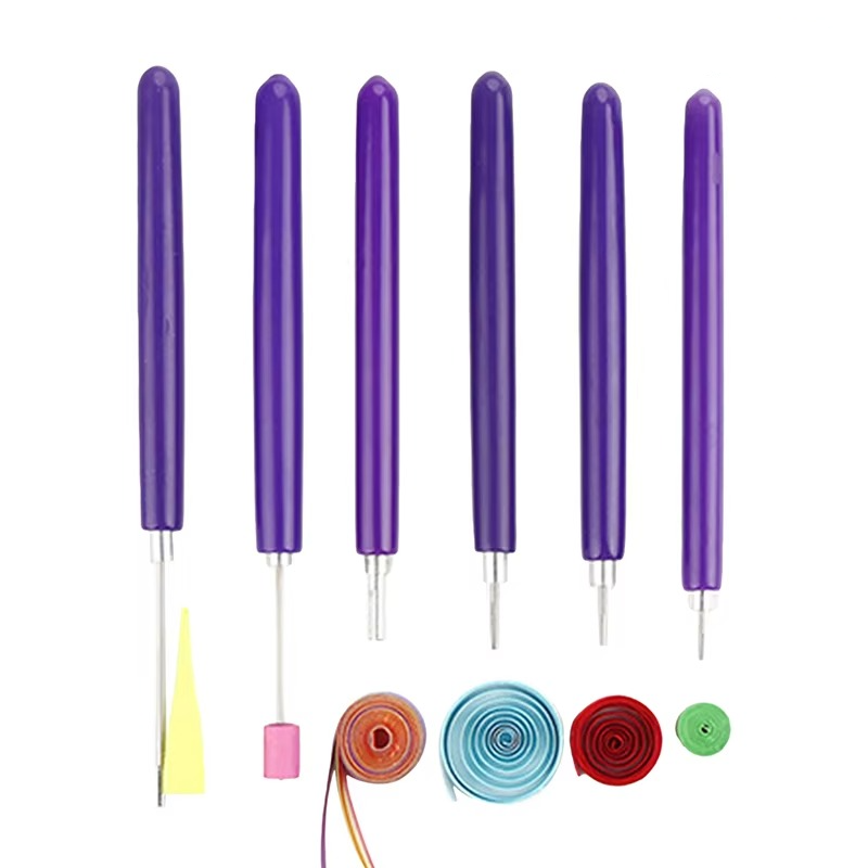 BowLift | Quilling Paper Tool Set with Slotted Pen, Tweezers, Needle Pins, and Craft Accessories – 7, 6, or 12 Piece Kit