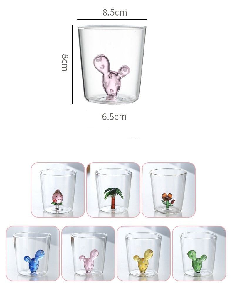 BowLift | Cactus Glass Cup