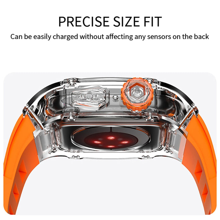 BowLift | Transparent Smart Watch Strap Mod Kit Case
