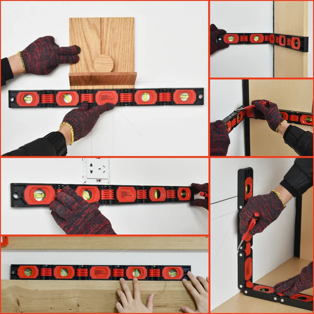 BowLift | Magnetic Foldable Level Ruler