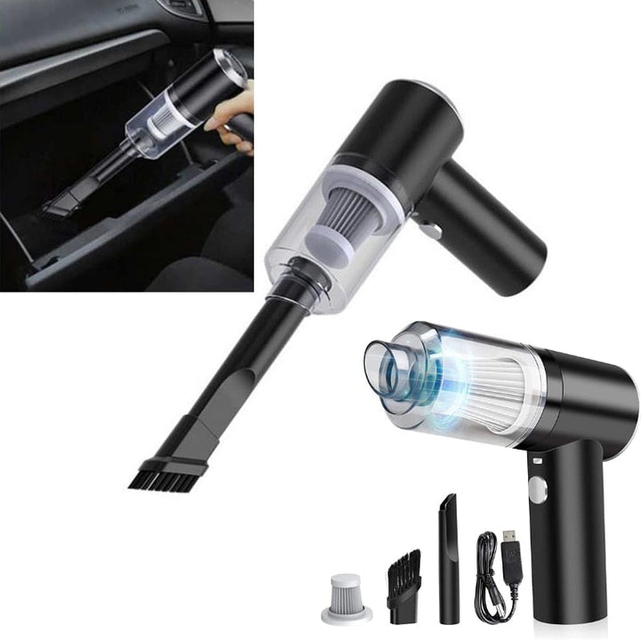 AeroClean Wireless Mini Vacuum Cleaner with Vacuum Function – USB Rechargeable | Bowlift