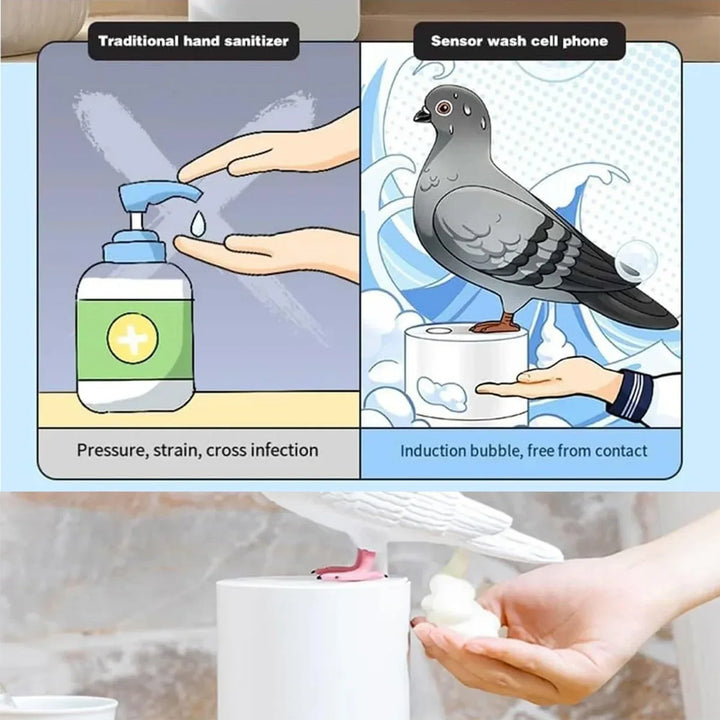 BowLift | Coo-Coo Pigeon Soap Dispenser