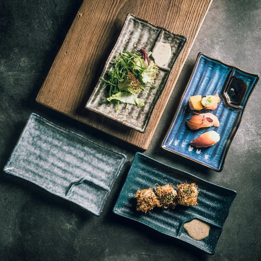 Artisan Ceramic Sushi Plates Bowlift