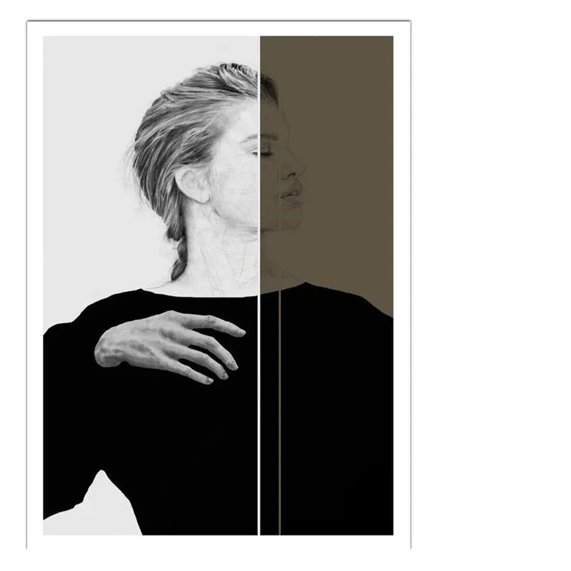 Minimalist Design Trends Gallery Wall Art Fine Art Canvas Prints Nordic Pictures For Living Room Bedroom Scandinavian Home Decor | Bowlift