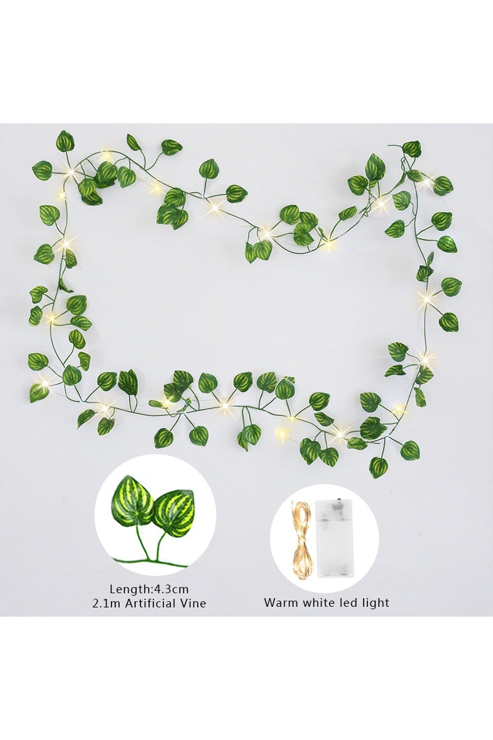 white rose light garland | Bowlift