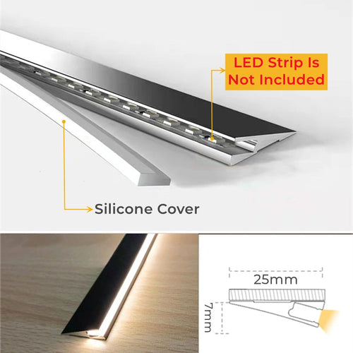BowLift | Invisible Surface Aluminum Thin Light Panel