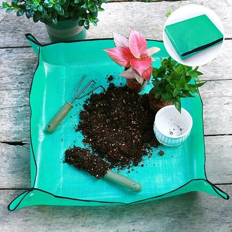 Gardening Soil Tray Reusable Portable Mat | Bowlift