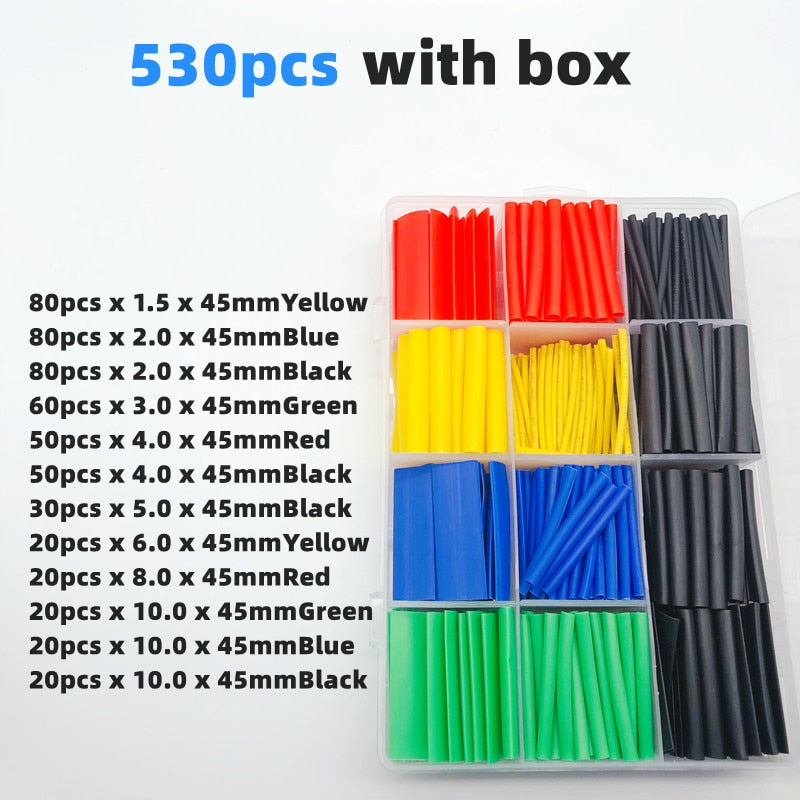 530Pcs Colored Insulated DIY CaBowlifte Fix Kit | Bowlift