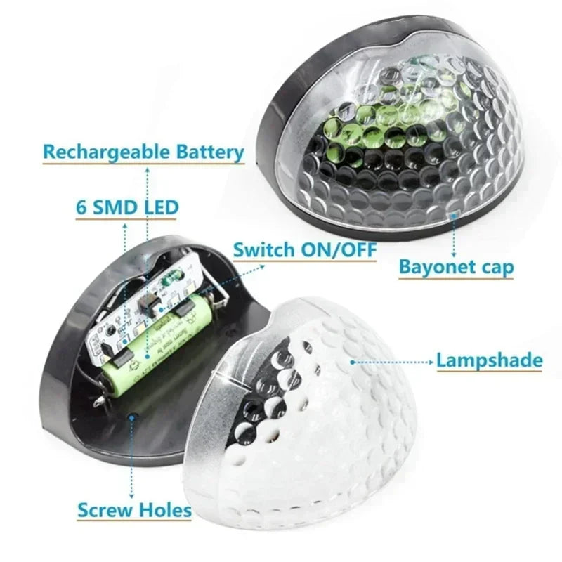 BowLift | Solar Outdoor Wall Lamps