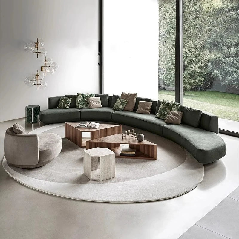 BowLift | Modern Irregular Thick Plush Rug for Living Room Bedroom Lounge and Study Room