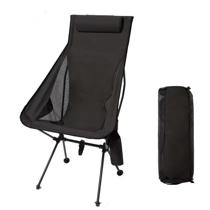 BowLift | Trekalux Outdoor Chair | Ultralight & Foldable | 150 kg Load Capacity | Weatherproof Oxford Fabric