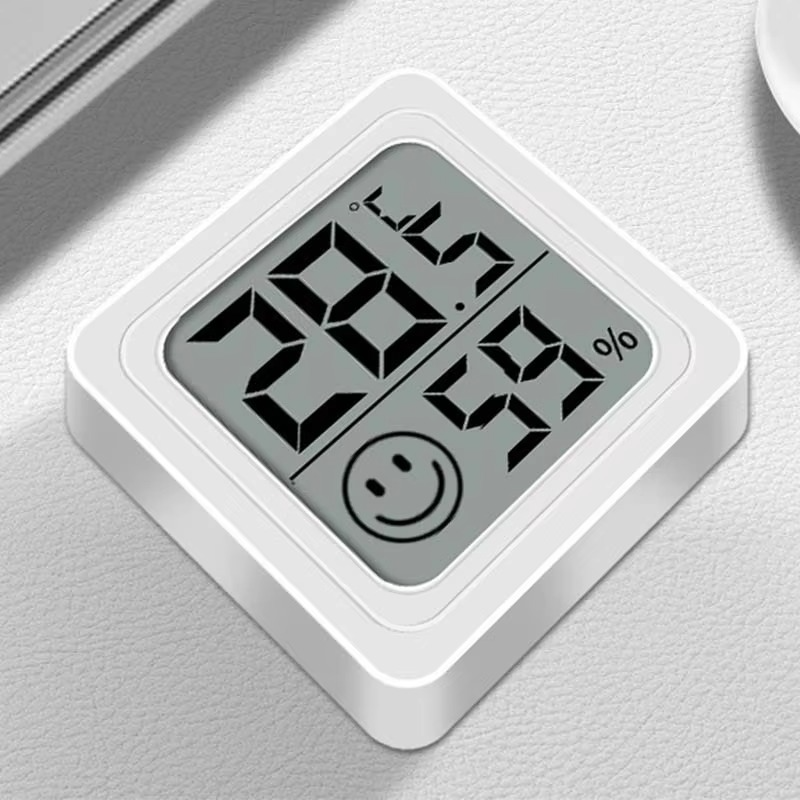 BowLift | Indoor LCD Digital Thermometer and Hygrometer with Temperature and Humidity Sensor