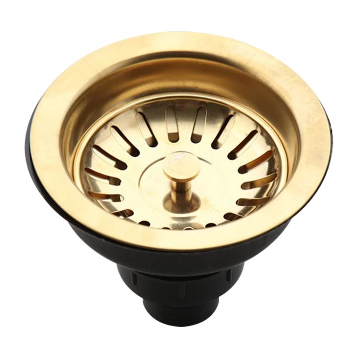 AquaGuard Stainless Steel Sink Strainer with Odor Filter – Pop-Up Stopper & Anti-Blocking Basket Bowlift