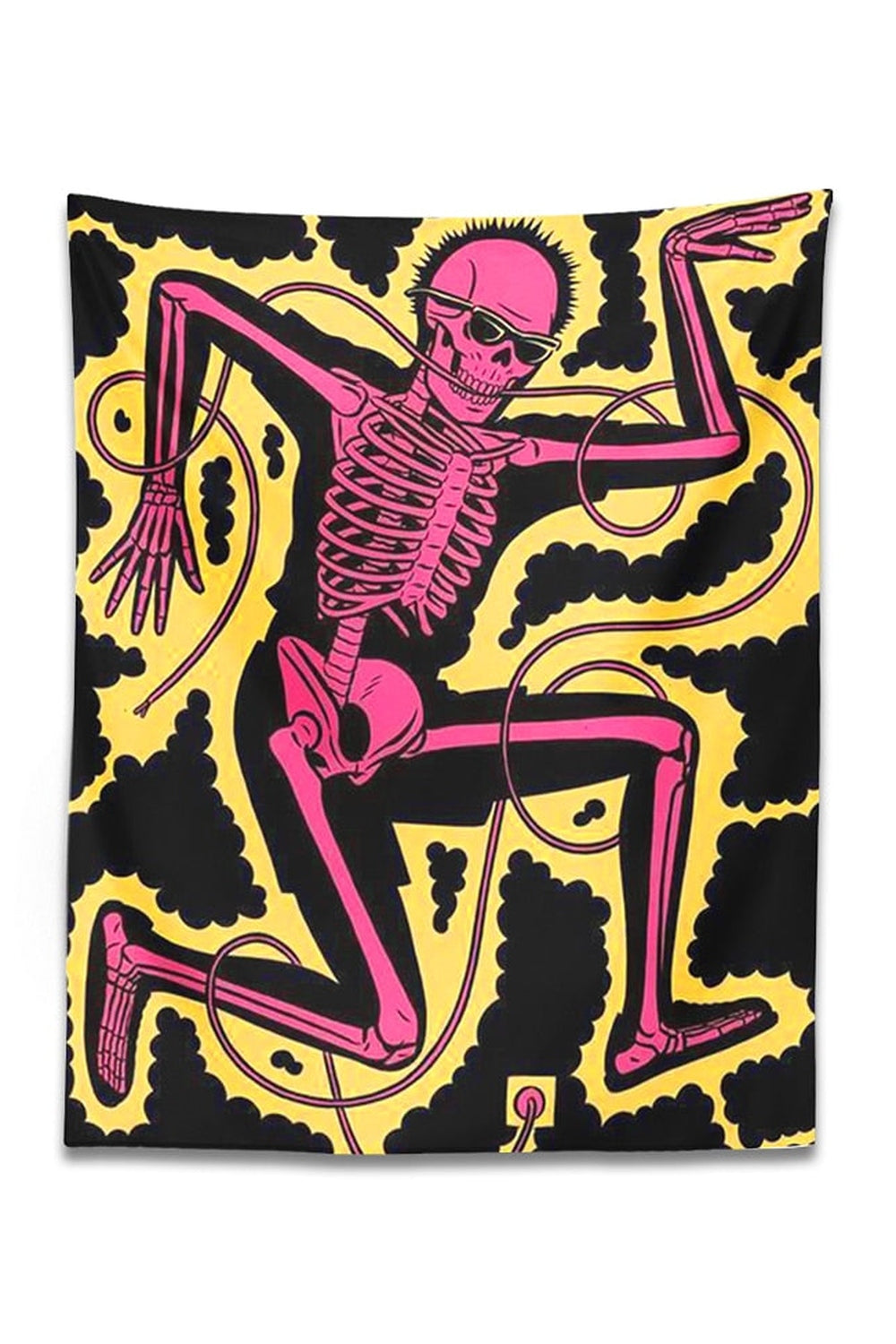 Skeleton Art Wall Tapestry | Bowlift