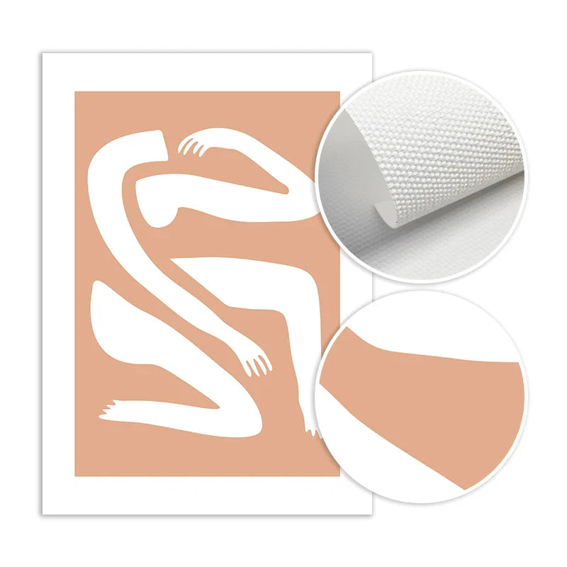 Abstract Minimalist Still Life Figure Art Fine Art Canvas Prints Posters Pictures For Living Room Bedroom Modern Home Art Decor | Bowlift