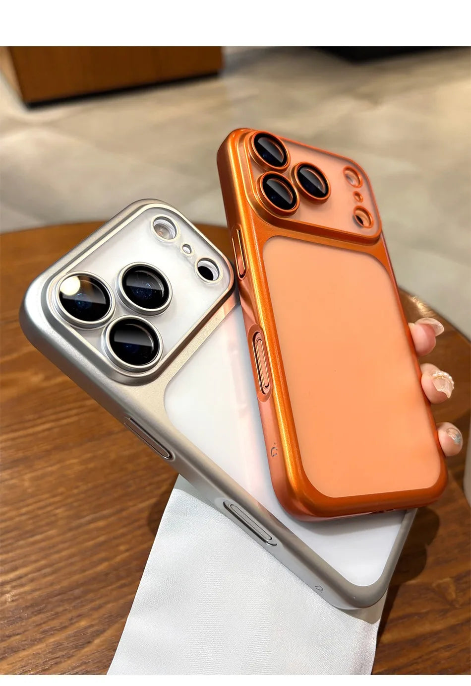 BowLift | Frosted Shield Slim iPhone17 Case