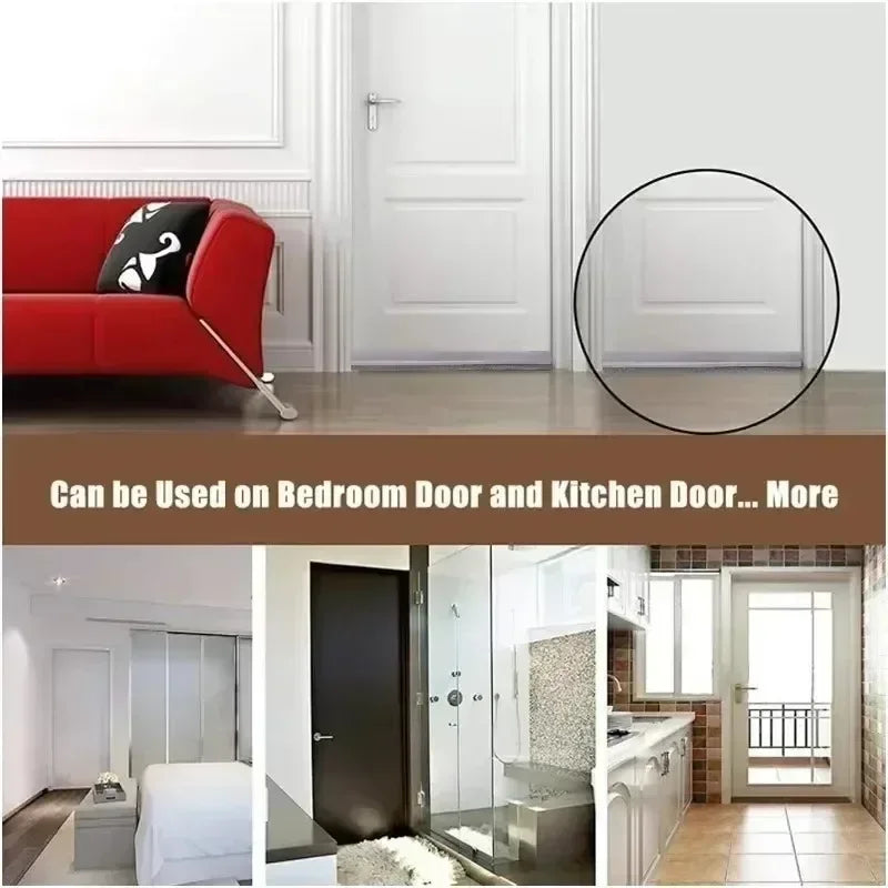 BowLift | ThermaSeal Door Bottom Seal | TPE | Draft & Sound Protection | 2 cm x 1 m