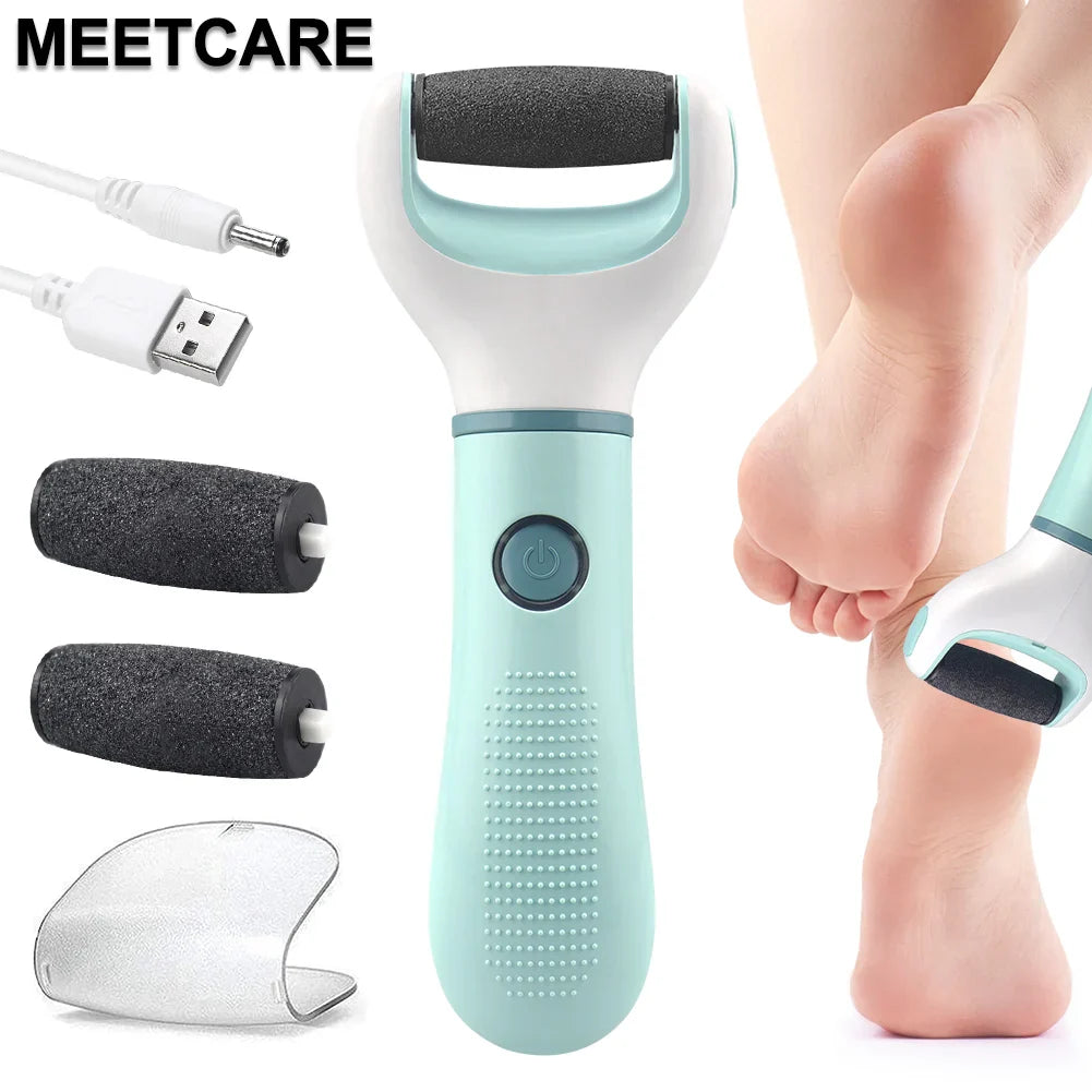 BowLift | Pedivance Electric Callus Remover with USB Charging | For gentle foot care & pedicure | Removes dry, cracked & calloused skin – 1200 mAh