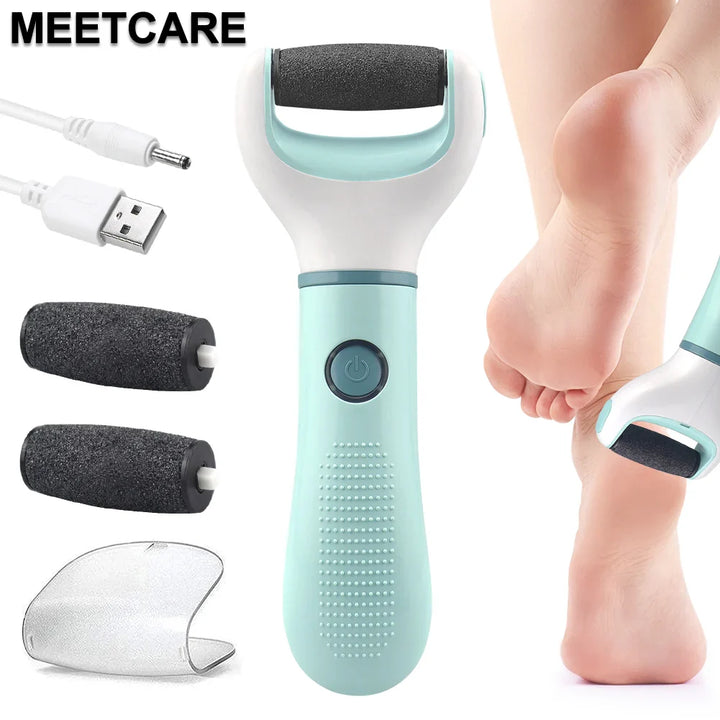 BowLift | Pedivance Electric Callus Remover with USB Charging | For gentle foot care & pedicure | Removes dry, cracked & calloused skin – 1200 mAh
