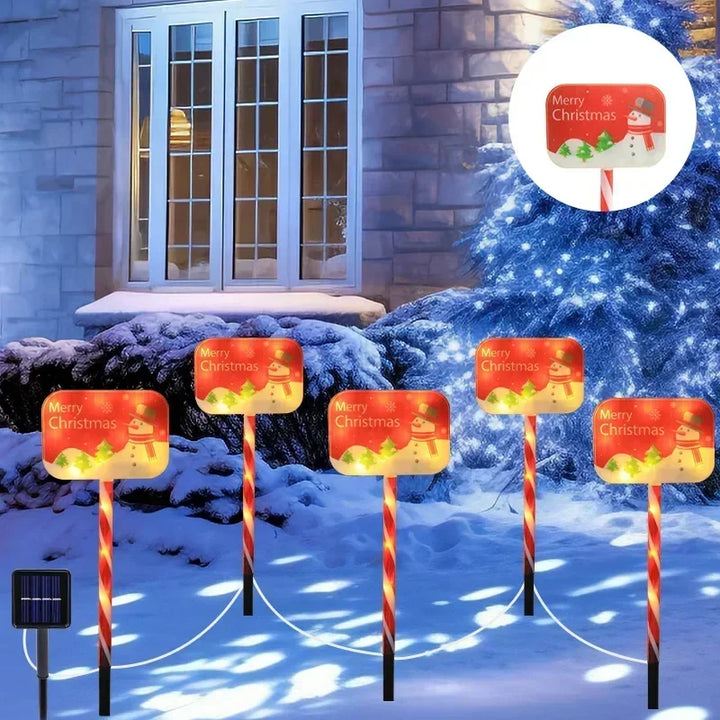 BowLift | Decorative Garden Lamps Frosty Pattern with Durable LED Lighting