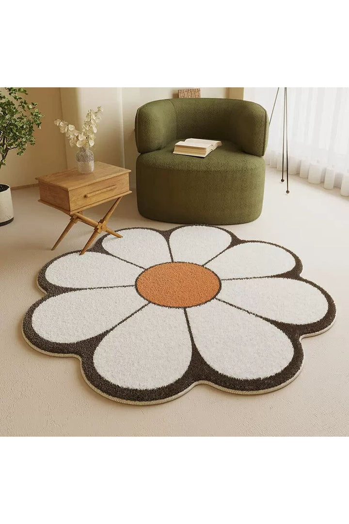 Floral Decor Rug | Bowlift
