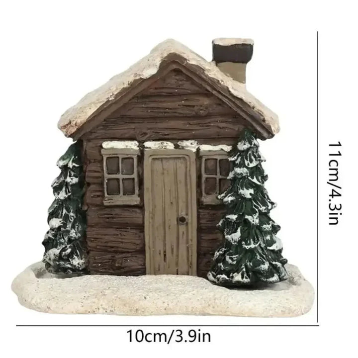 BowLift | Cone Incense Burning Log Cabin