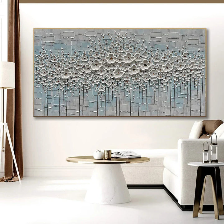 Modern Abstract Flower Tree Wall Art Fine Art Canvas Prints Large Sizes Pictures For Living Room Bedroom Home Office Art Decor | Bowlift