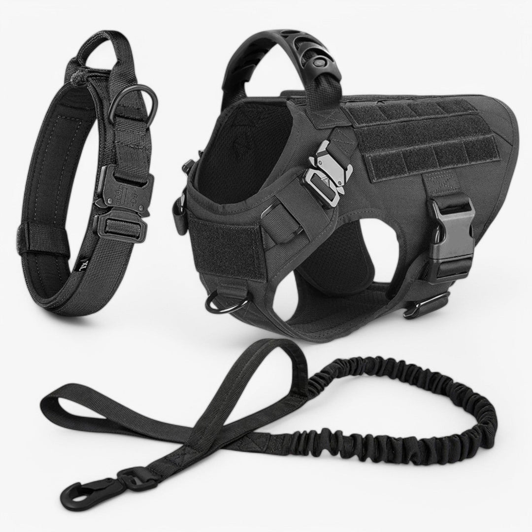 BowLift | KrachtGrip Dog Harness – Adjustable Tactical Harness for Training & Walks