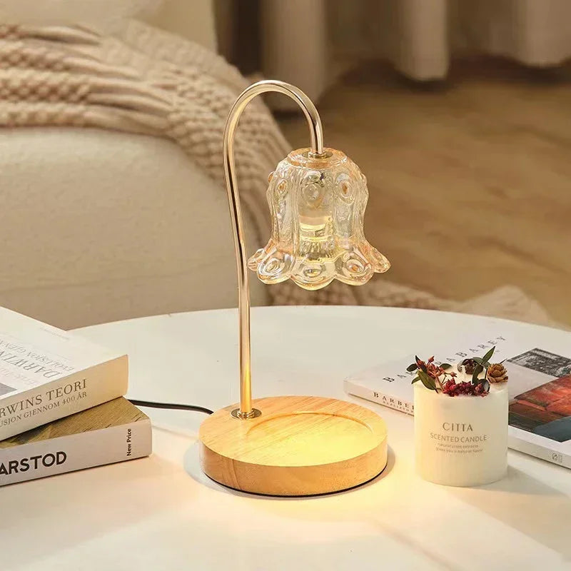 BowLift | Flower-Shaped Warm Audience Candle Warmer Lamp